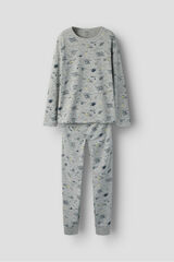 Name it Pijama de ni&ntilde;o space gris