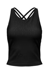 Only Play Tank top negro