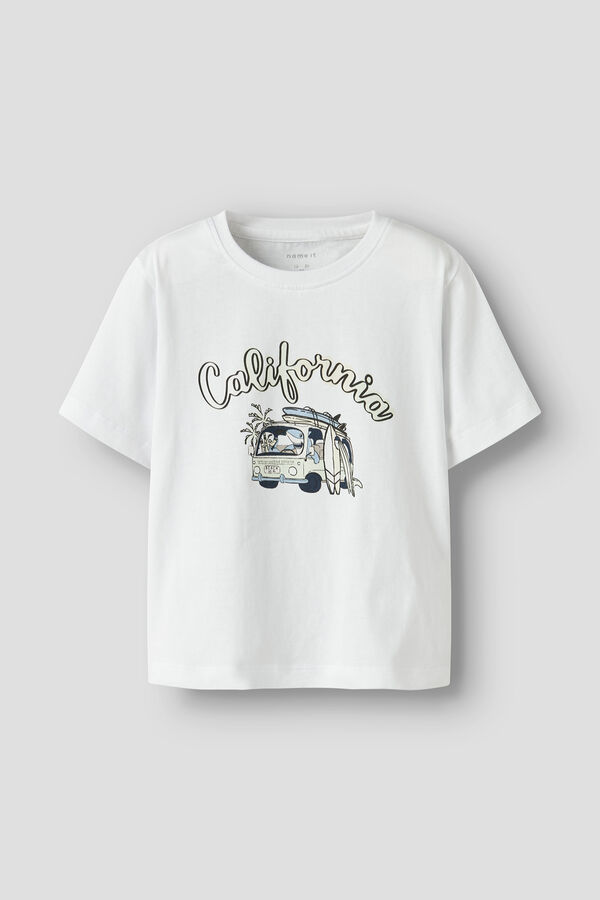 Name it Boy's short sleeve T-shirt MAGICAL white