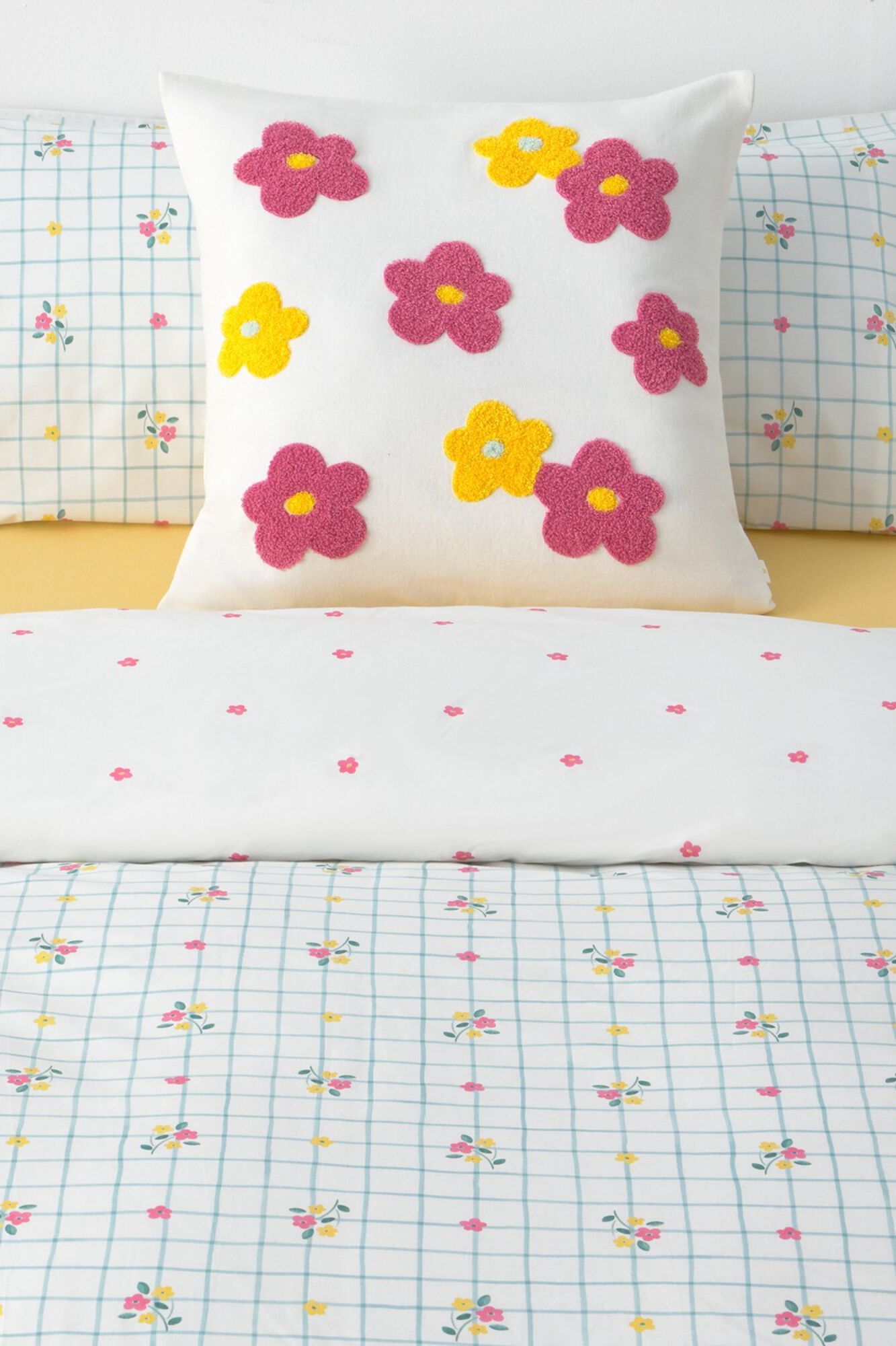 Textura Floral print duvet cover