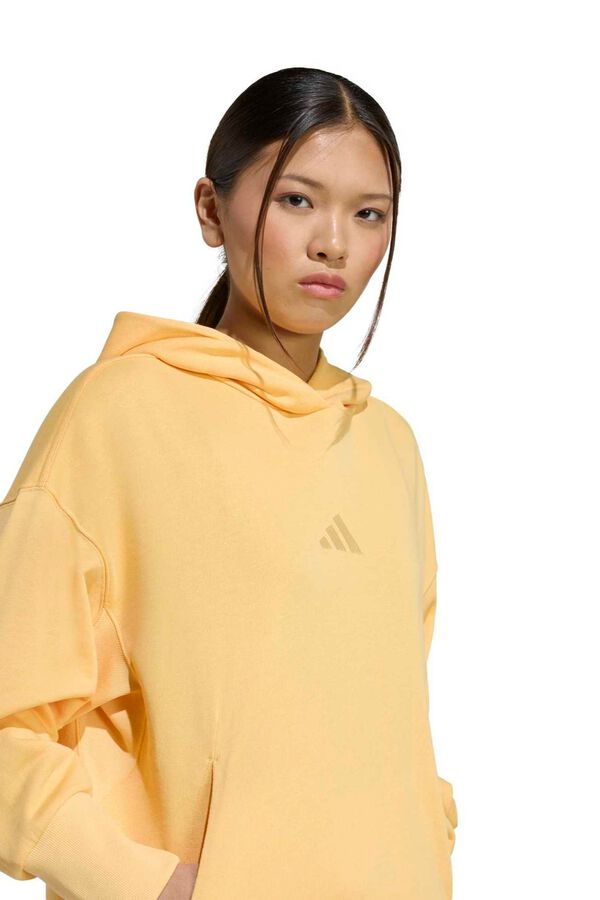 Adidas Oversized hooded sweatshirt red