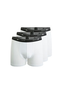 Punto Blanco Pack de 3 boxers de algodão