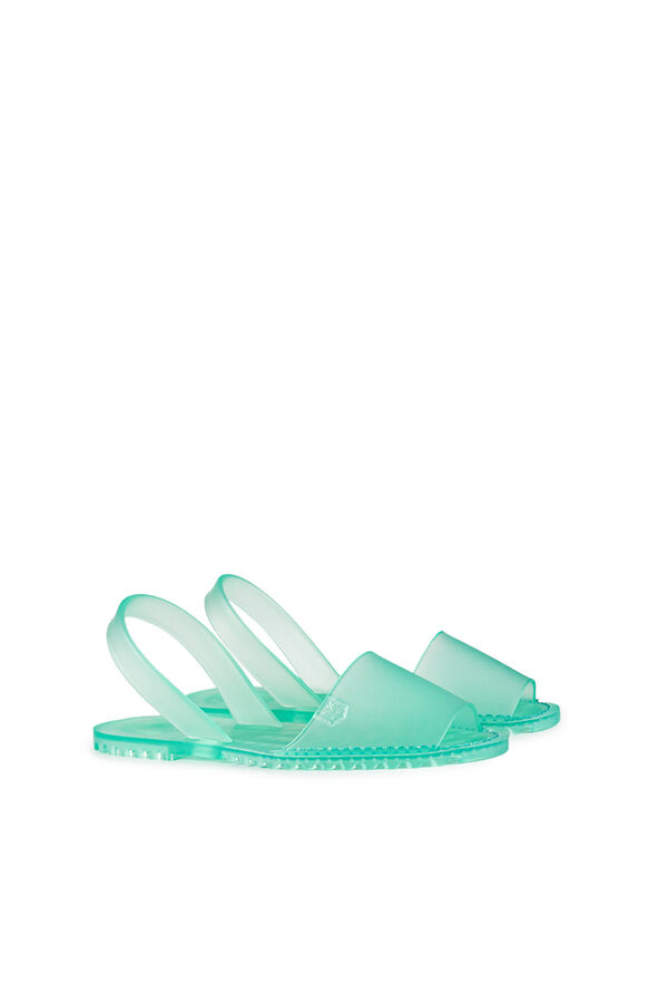 Womensecret Aquamarine Menorcan sandal zöld