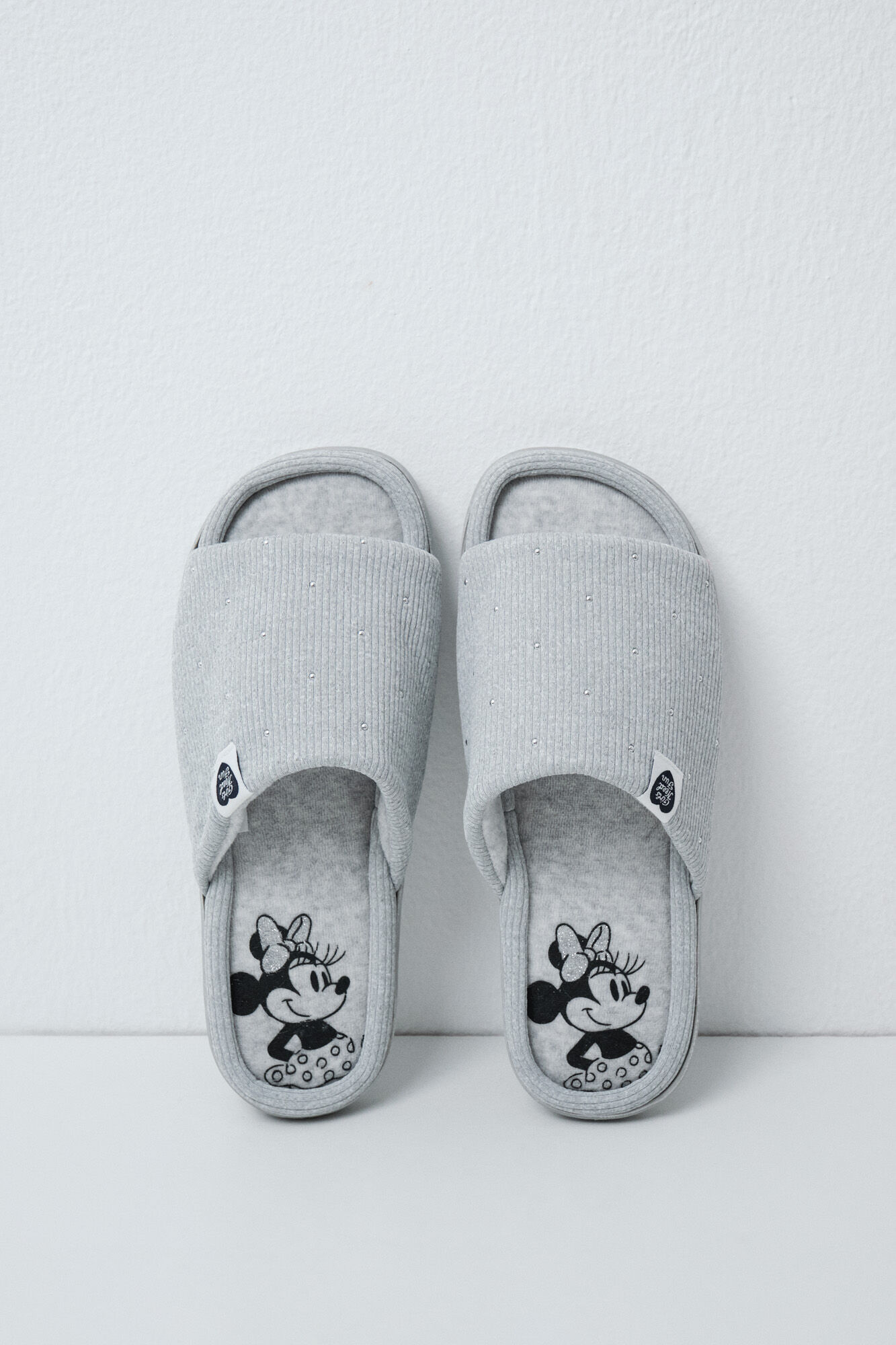 Women'secret Zapatillas casa Minnie Mouse rosa