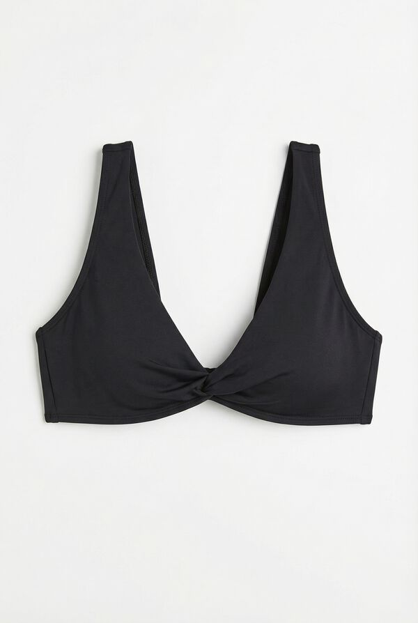 Women'secret Black halterneck bikini top black