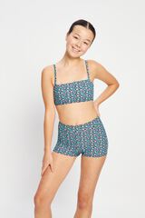Modibodi Teen menstrual swimwear shorts Super Flow blue