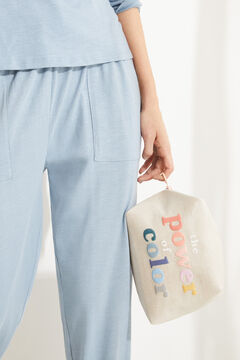 Womensecret Ecru vanity case nude