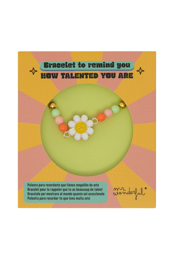 Mr. Wonderful Pulsera estampado