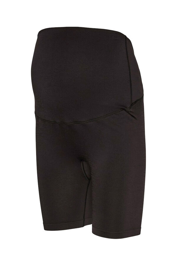 Mamalicious Radler-Leggings Maternity Schwarz