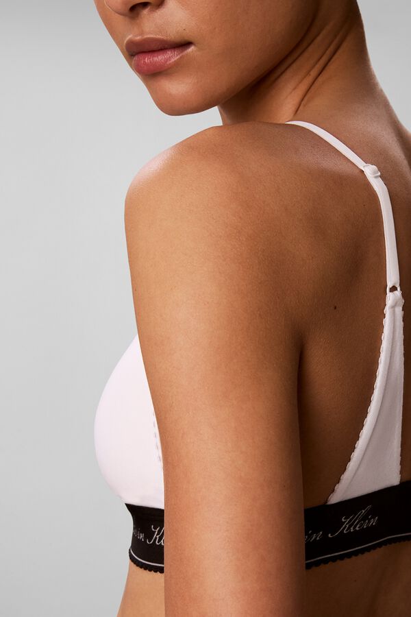 Calvin Klein Pre-formed triangle bra black