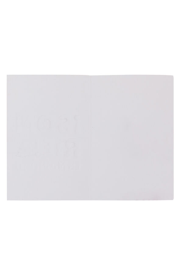 Mr. Wonderful Postal Navidad &iexcl;Sonr&iacute;e! Es Navidad estampado