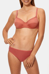 DIM Underwired bra pink