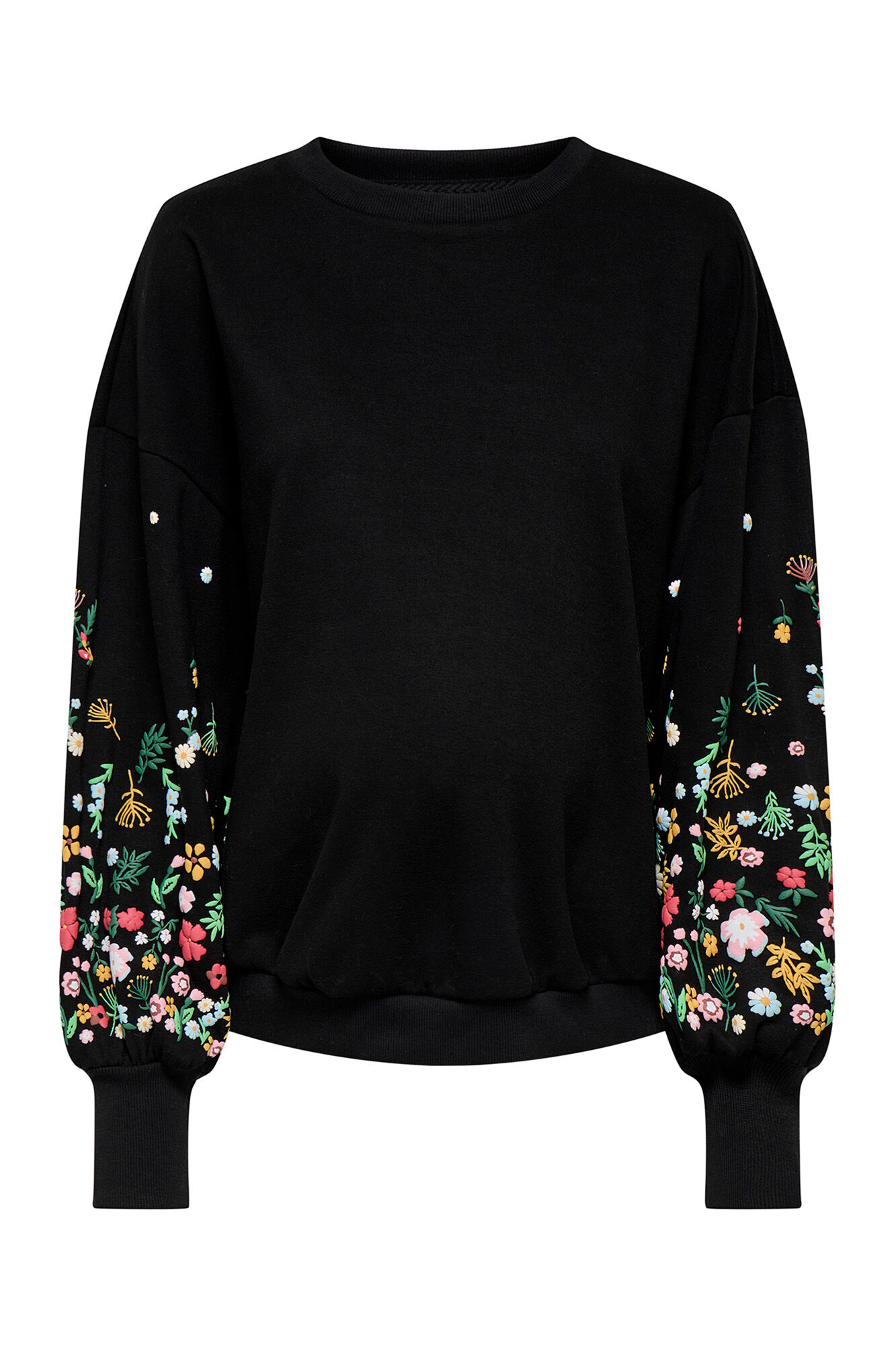 Only Maternity Sudadera maternity detalles florales