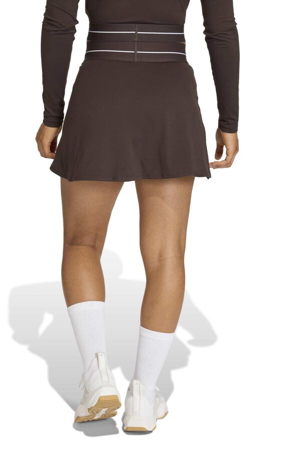 Adidas Falda malla interior Hyperglam marr&oacute;n