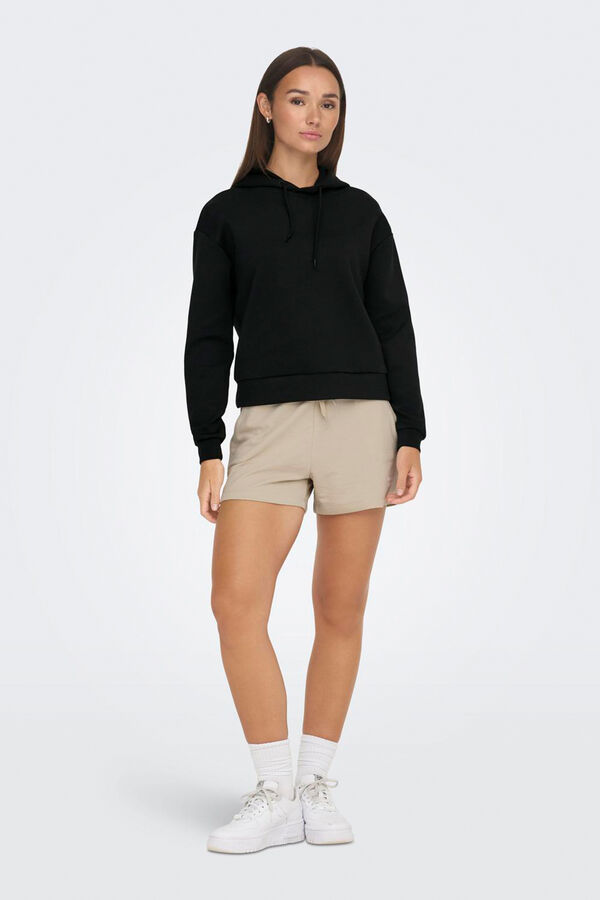 Only Play Sudadera con capucha negro