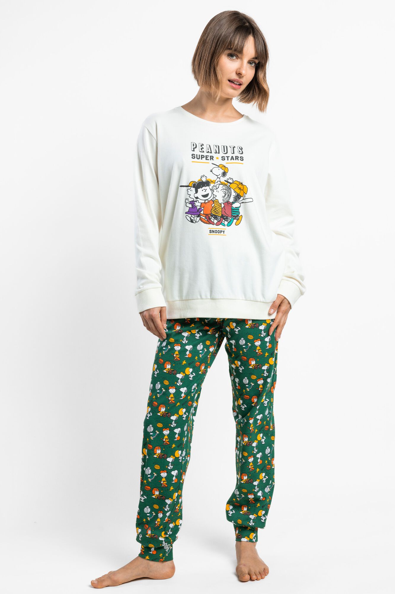 Admas Pijama Largo Peanuts