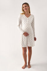 Promise Camisola maternal manga larga amarillo