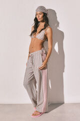 Women'secret Geometric print long trousers printed