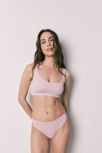 Women'secret Pink seamless hipster thong