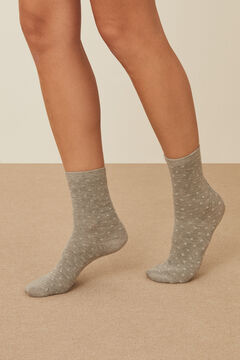 Womensecret 3-pack lurex socks printed