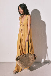 Women'secret Multicoloured crochet long open tunic