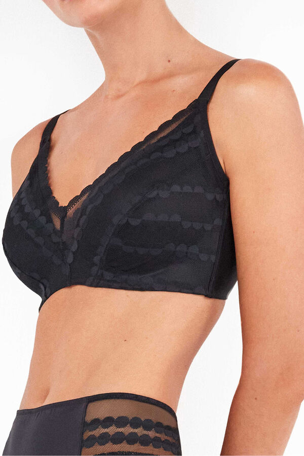 Gisela Soutien preto sem aro com capacidade preto