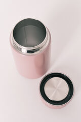 Women'secret Pink metal logo bottle pink