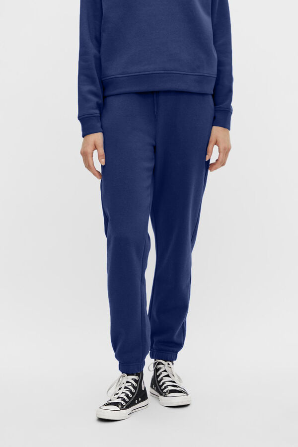 Pieces Tracksuit pants Blau