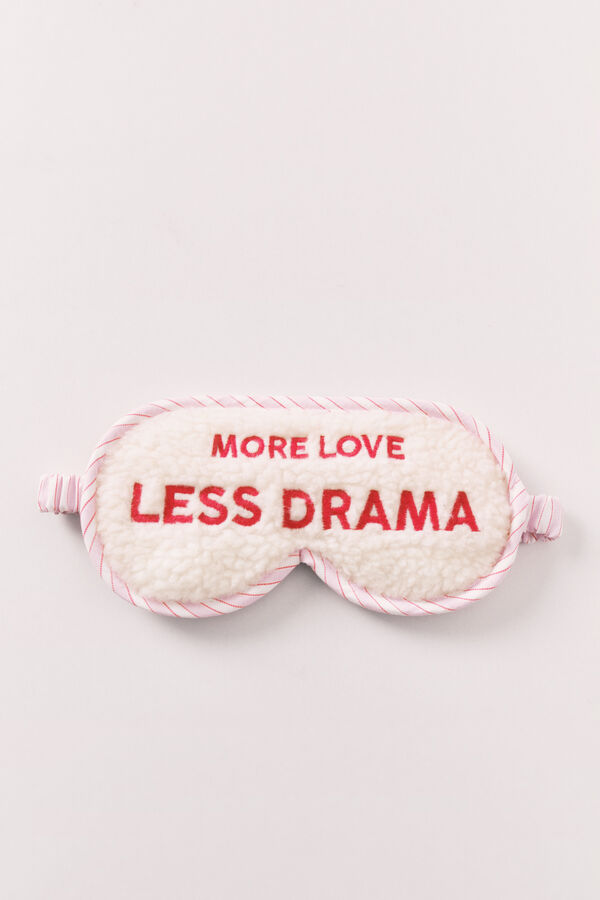 Women'secret Message sleep mask printed