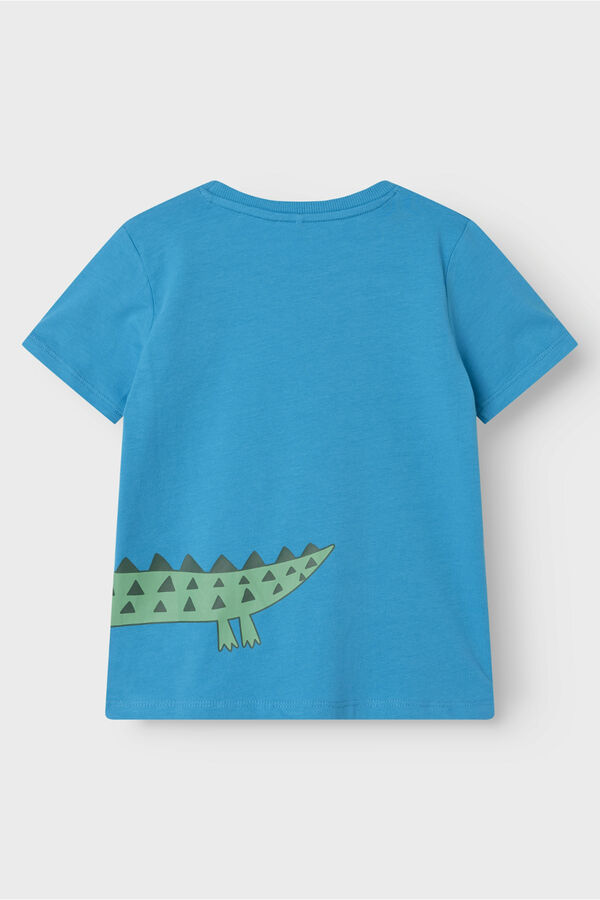 Womensecret Camiseta para niño animales azul