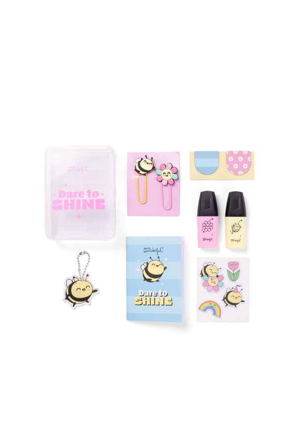Mr. Wonderful Kit para decorar tu agenda estampado