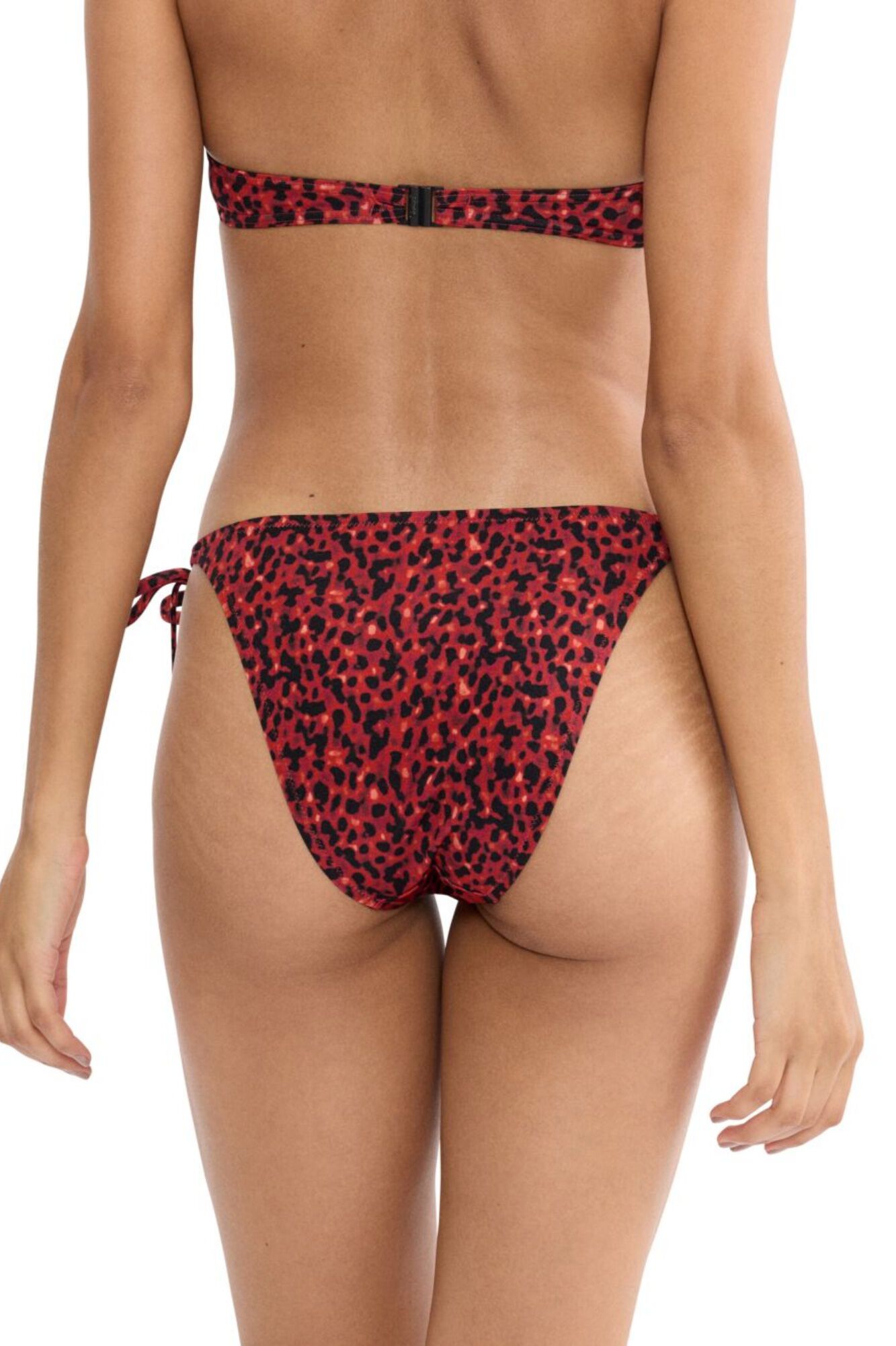 Triumph Cueca de biqu&iacute;ni cl&aacute;ssica com la&ccedil;os estampado animal