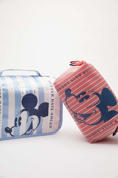 Womensecret Large striped Mickey Mouse vanity case blue