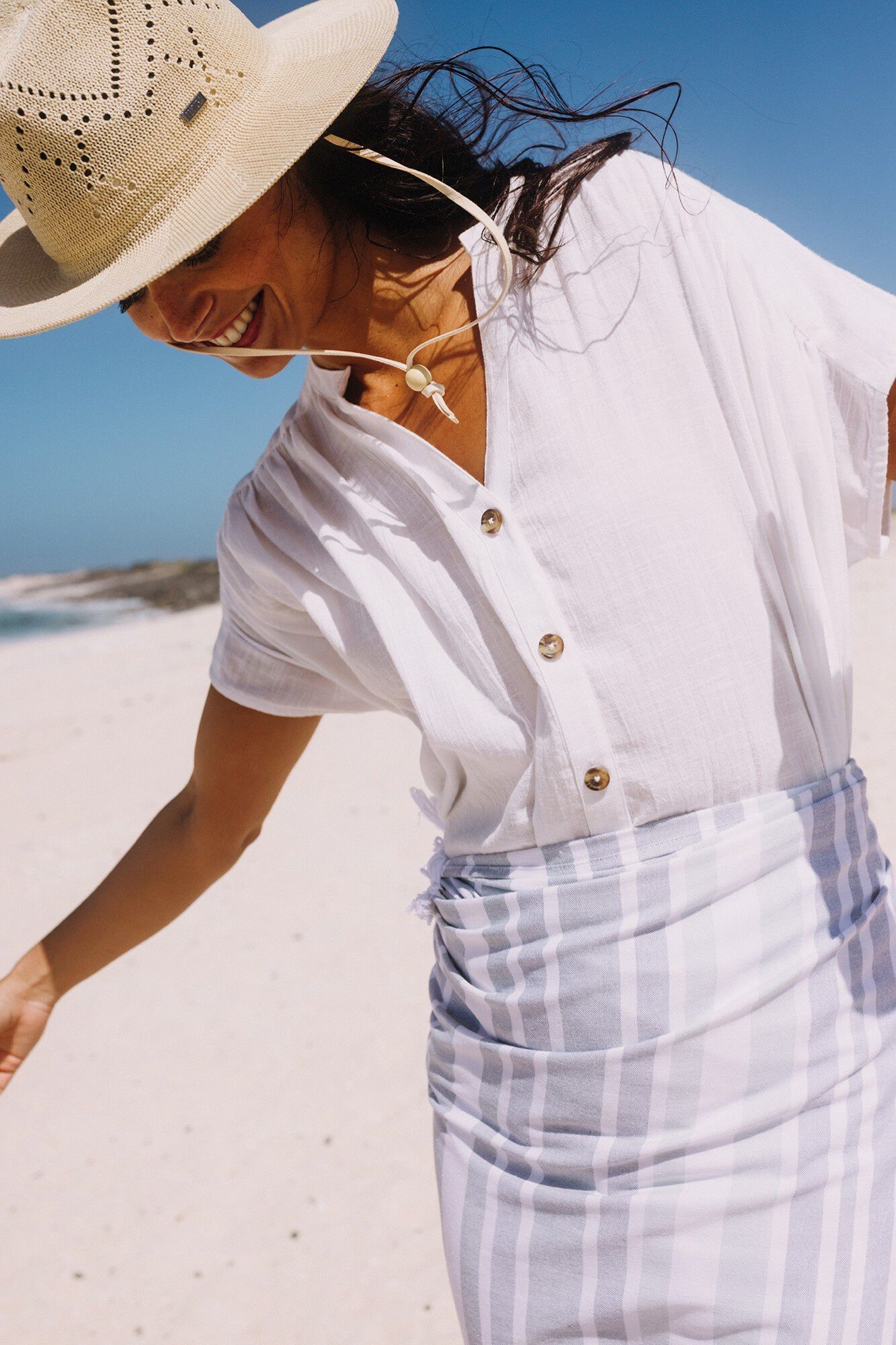 Textura Sombrero de playa