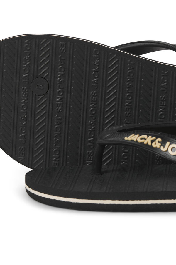 Jack & Jones Rubber flip-flop sandals black