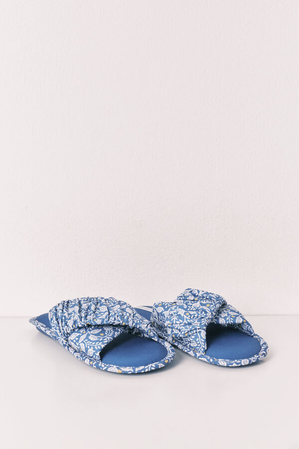 Women'secret Blue slippers travel pack blue