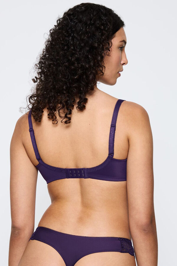 Triumph Sujetador reductor Amourette morado/lila