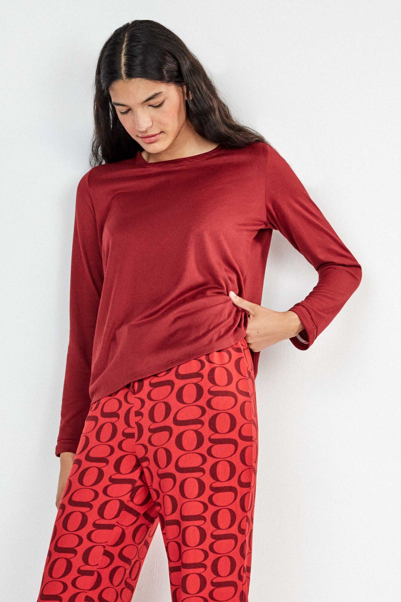 Gisela Long pyjamas with T-shirt