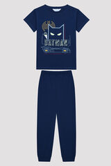 Womensecret Conjunto de pijama com motivo do Batman menino estampado