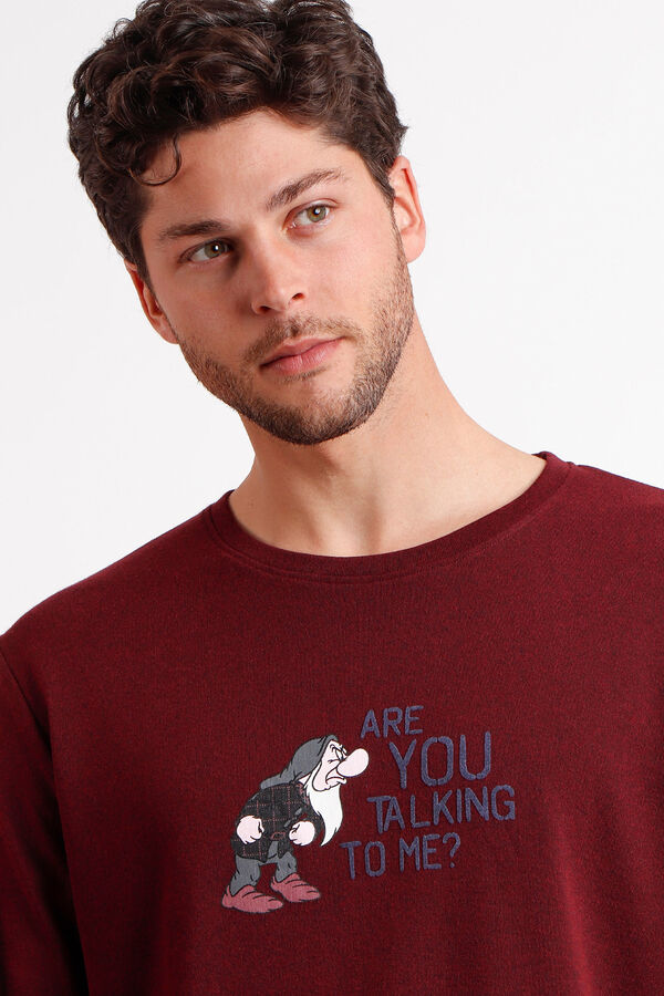 Admas Grumpy Are You Talking To Me Men's Pajamas printed