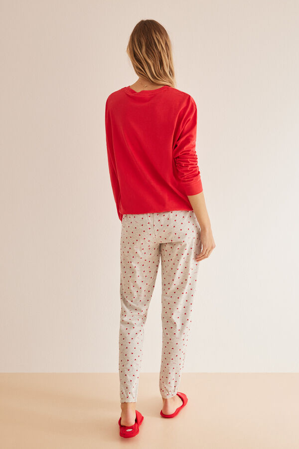 Womensecret Pijama 100% algodão Tweety vermelho