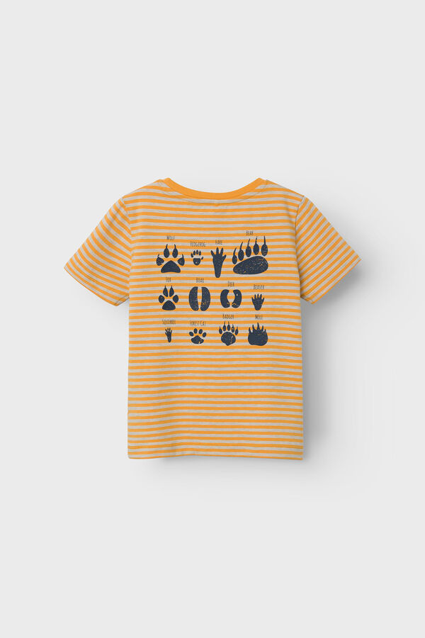 Womensecret Mini boys' T-shirt rávasalt mintás