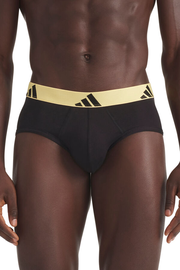 Adidas Pack of 3 logo briefs white