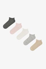 Penti Pack 5 calcetines cortos estampado