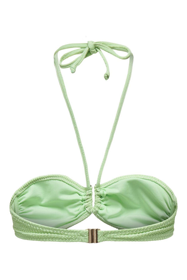 Womensecret Bandeau bikini top green