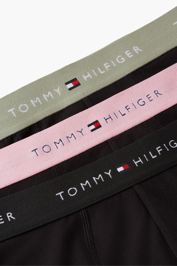 Tommy Underwear Pack of 3 men's trunks black