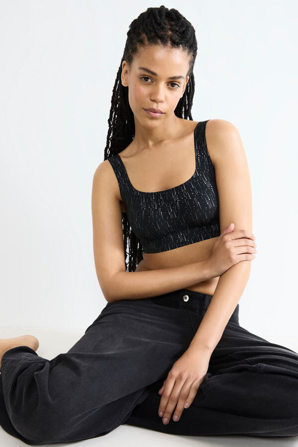 Sloggi Soutien Top preto