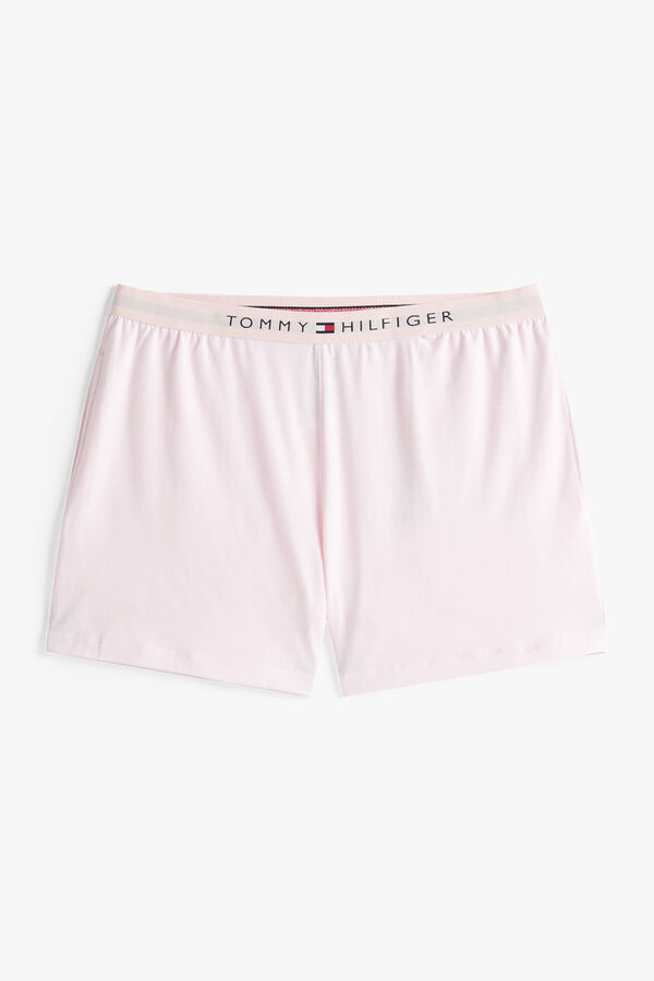 Tommy Jeans Conjunto de pijama corto rosa