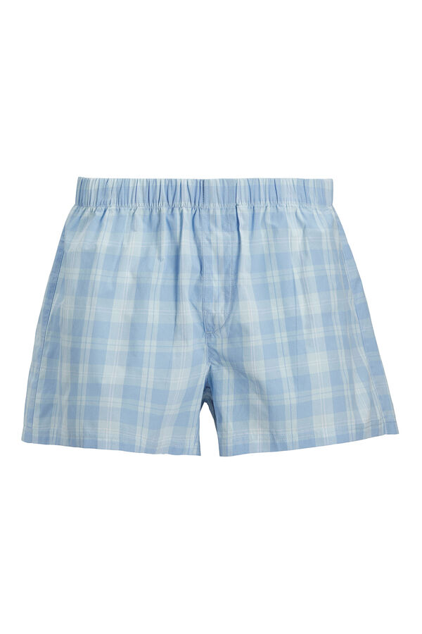Jack & Jones Combined Poplin Boxer Pack 3 bleu