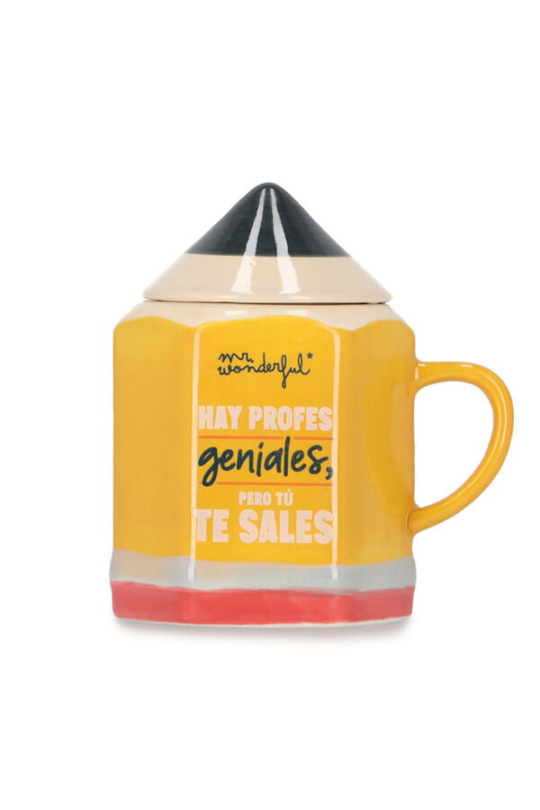 Mr. Wonderful Taza 3D mensaje profesor estampado